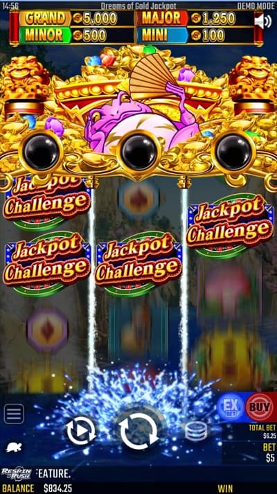 新要素のJackpot Challenge