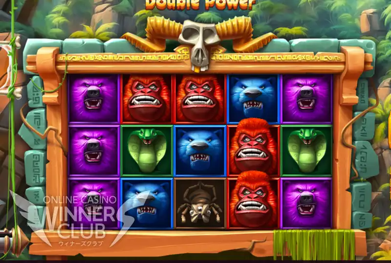 系列カジノ独占ゲーム『Jungle Beasts - Double Power』